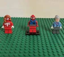 LEGO Spider-Man 76057 Lot of 3 w/ Scarlet Spider VERY GOOD CONDITION + AUTHENTIC
