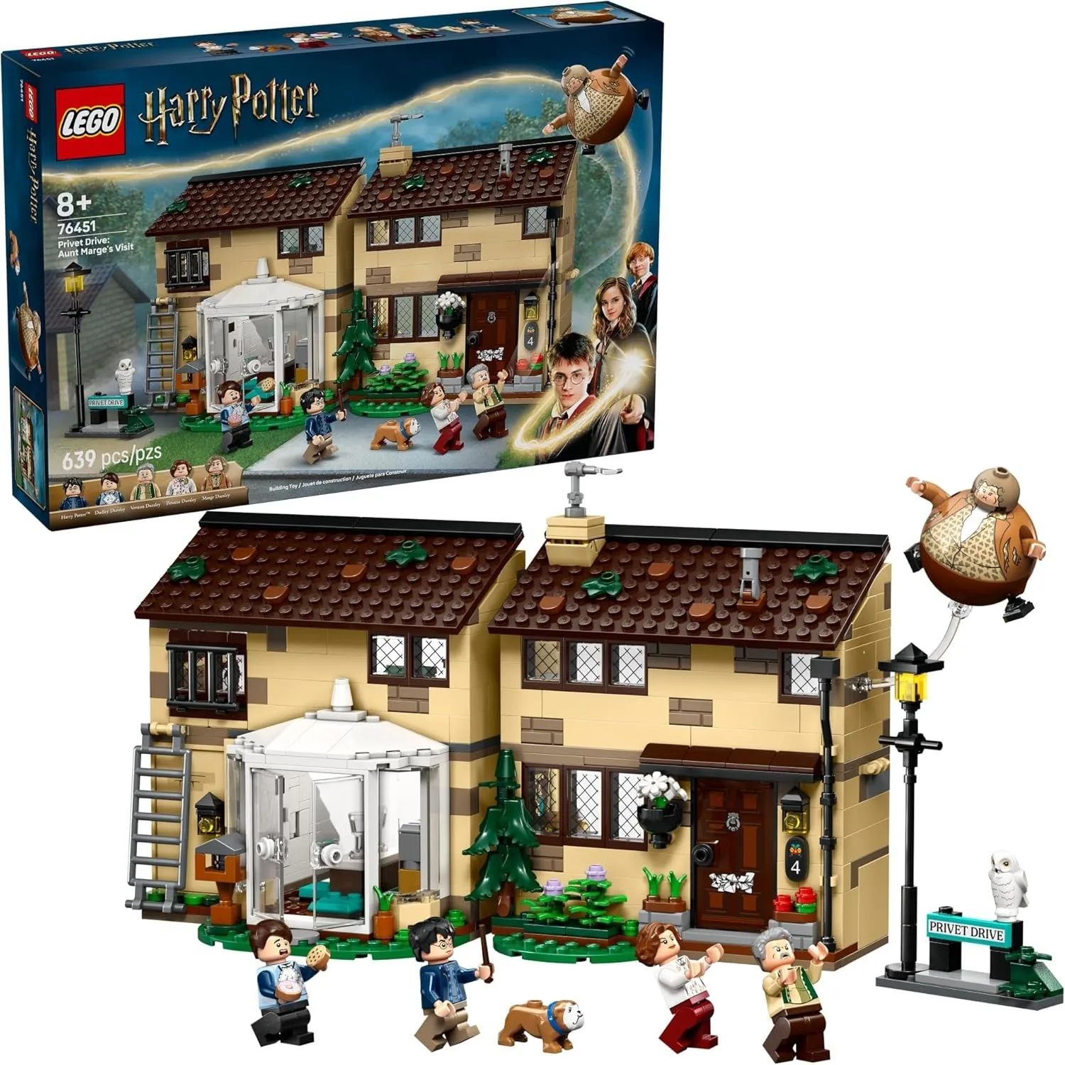 LEGO Harry Potter: Privet Drive: Aunt Marge's Visit (76451)