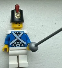 Lego Imperial Soldier Minifigure Bluecoat Smile Soldiers Outpost