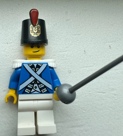 Lego Imperial Soldier Minifigure Bluecoat Smile Soldiers Outpost