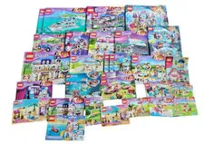 Lego Friends & Other Instruction Books Lot • Manuals Only • Mixed Titles