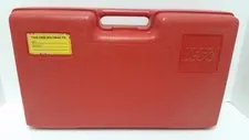 Vintage 1980's Red Lego Large Plastic Storage Carrying Case