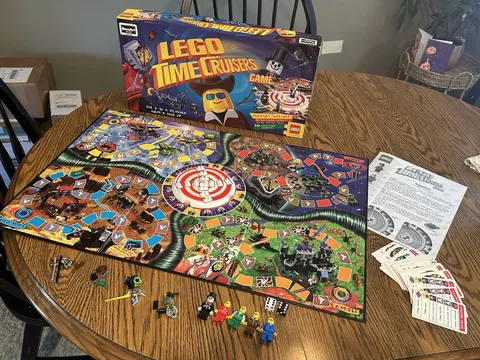 1997 Lego Time Cruisers Board Game - 100% Complete - Pre-owned