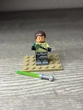 LEGO Star Wars Kanan Jarrus minifigure sw0602 dark brown hair.
