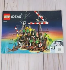 New INSTRUCTION Only Lego Ideas 21322 Pirates of Barracuda Bay "Manual Only"