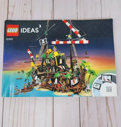 New INSTRUCTION Only Lego Ideas 21322 Pirates of Barracuda Bay "Manual Only"