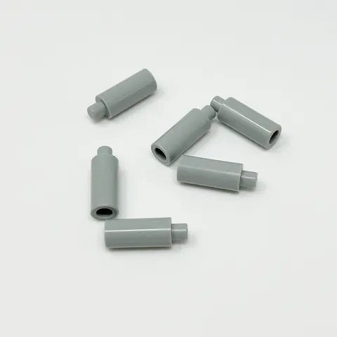 37762 LEGO Part Minifigure Candlestick Candle LIGHT BLUISH GRAY (6)