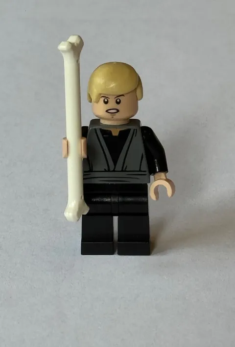Lego Minifigure Luke Skywalker sw0433 Star Wars w/Bone 75005
