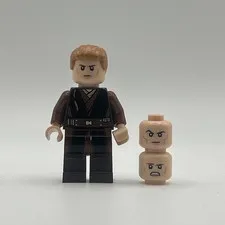 Light Customs Anakin Episode 2 Custom LEGO Star Wars Minifigure