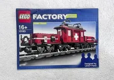 LEGO FACTORY HOBBY TRAINS 10183 ORIGINAL INSTRUCTION MANUAL 2007 FAN DESIGNED