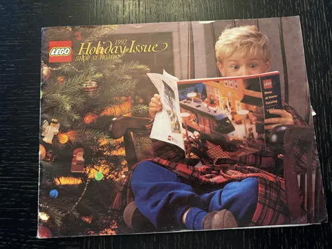 1992 LEGO HOLIDAY ISSUE Shop At Home CATALOG Duplo TRAINS Pirates CASTLE Boats