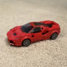 LEGO Speed Champions Ferrari F8 Tributo 76895 Red Car Set Printed 16+