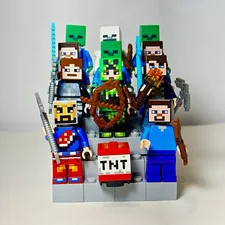 [LOT] LEGO Minecraft Minifigures and Accessories