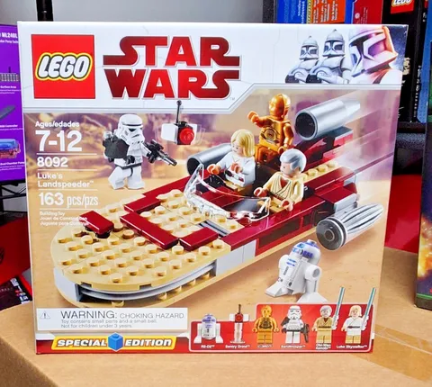 LEGO 8092 Star Wars Luke's Landspeeder Factory Sealed Box 2010 Special Edition