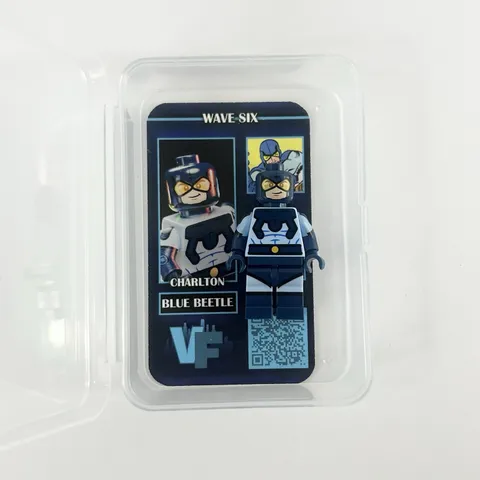 LEGO DC Comics Custom The Blue Bug Blue Beetle Variant Pad Printed Minifigure