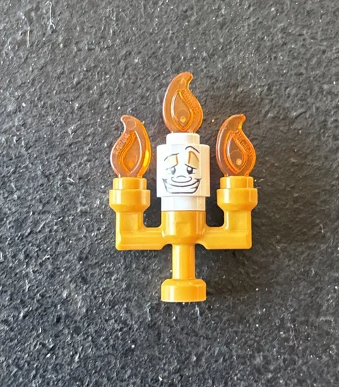 LEGO Lumiere Minifigure Disney Beauty and the Beast 43219 43196 43193 Minifig