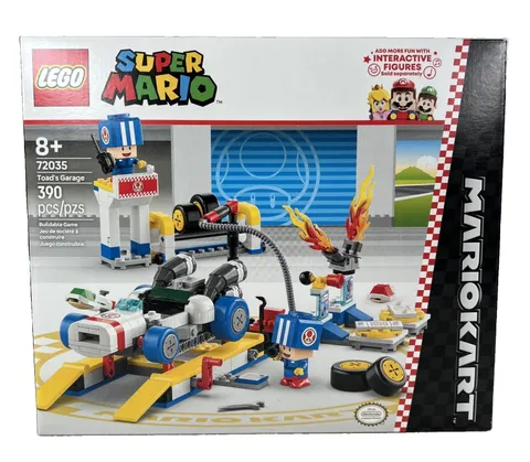 LEGO 72035 Super Mario Kart-Toad's Garage New In Sealed Box