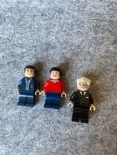 Lego Batman Classic TV Series Bruce Wayne, Dick Grayson (Robin) and Alfred
