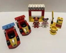 Lego Duplo 10843 Disney Junior Mickey and the Roadster Racer Incomplete Extras 