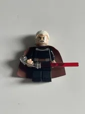 Authentic LEGO Star Wars Count Dooku SW0472 Ultra Rare Minifigure Chrome Hilt