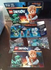 LEGO Dimensions 71205 Jurassic World Team Pack Open Box Sealed Bags.