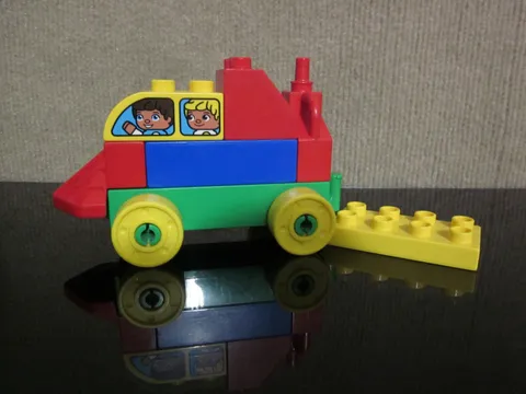 Lego Duplo Green Car Gas Tank & Guage Lot