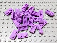 New LEGO Lot of 25 Medium Lavender 1x2 Plate Girls Friends Parts and Pieces