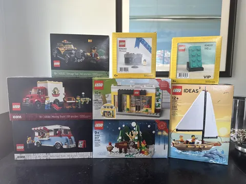 Lego GWP Bundle Lot, 8 Brand New - Sealed Gift With Purchase