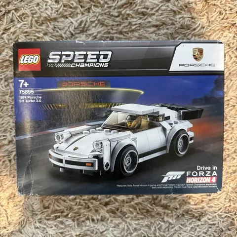 LEGO Speed Champions 75895 1974 Porsche 911 Turbo 3.0 Complete Set 180pc