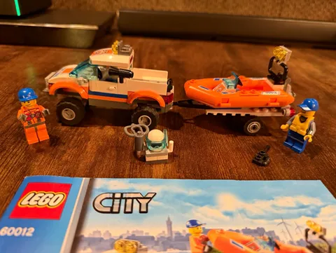 LEGO City Coast Guard 60012 4x4 & Diving Boat