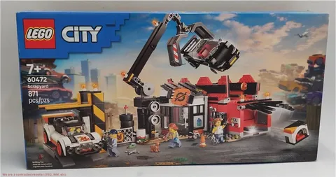 LEGO City Scrapyard with Cars Building Toy for Pretend Play 60472 - SEE DETAILS
