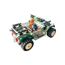 LEGO Jurassic World OWEN & JEEP Minifigures From Baryonyx Face-Off Fig