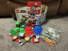 LEGO Super Mario Building Set REPLACEMENT PARTS Lot of Pieces INCOMPLETE