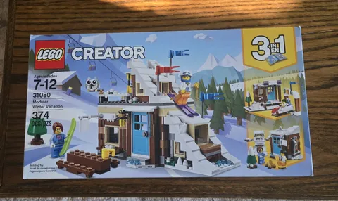 LEGO CREATOR: Modular Winter Vacation (31080)  New/Factory Sealed/Retired