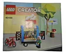 LEGO CREATOR: Coffee Cart (40488) MANUAL ONLY - REPLACEMENT INSTRUCTIONS