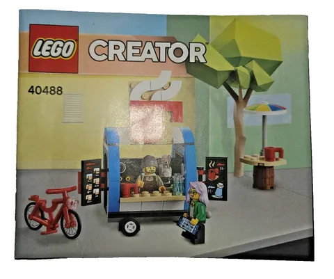 LEGO CREATOR: Coffee Cart (40488) MANUAL ONLY - REPLACEMENT INSTRUCTIONS