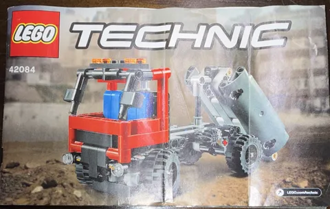 LEGO Technic 42084 Hook Loader Instruction Manual Booklet, Illustrated English