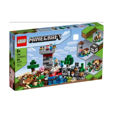 LEGO Minecraft Crafting Box 3.0 VG+/Mint