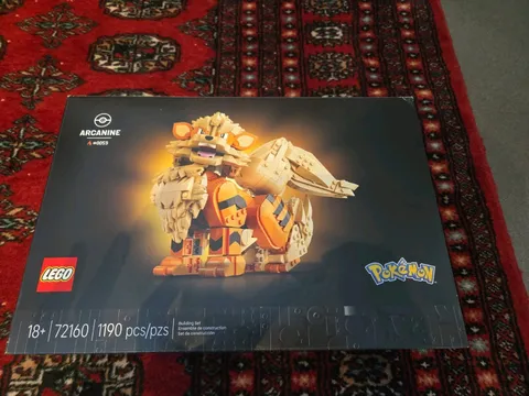 Lego 72160 Pokemon Arcanine New Ships Out Fast In Hand BRAND NEW