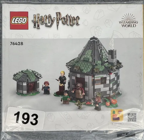 LEGO 76428 Harry Potter Hagrid’s Hut An Unexpected Visit Instruction Manual Only