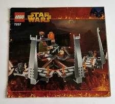 LEGO Star Wars 7257 Ultimate Lightsaber Duel Instruction Manual ONLY 2004