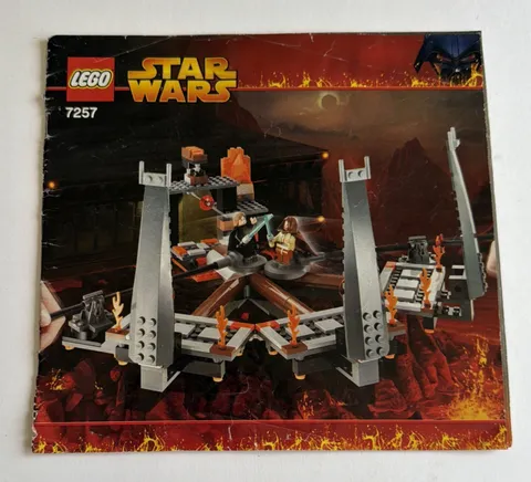 LEGO Star Wars 7257 Ultimate Lightsaber Duel Instruction Manual ONLY 2004