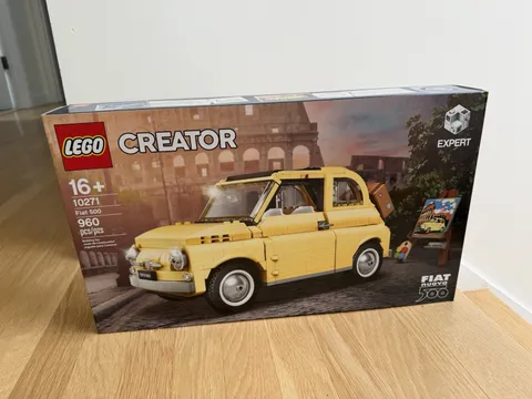 LEGO Creator Expert Fiat 500 (10271) Brand New Sealed Retired