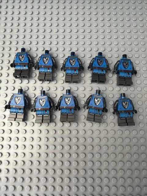 LEGO Black Falcon, Torso And Legs, Lot Of 10