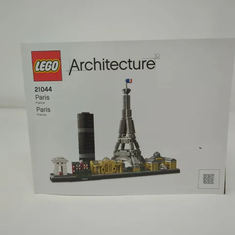 LEGO Architecture 21044 Paris Skyline Instruction Manual ONLY No Bricks