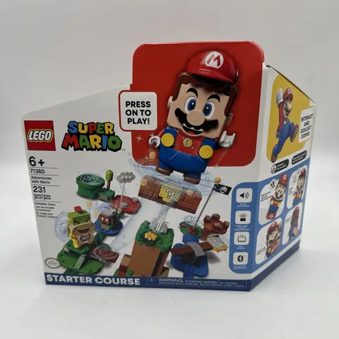 NEW LEGO Super Mario 71360 Adventures with Mario Starter Course 231 Pc Sealed