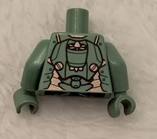LEGO Scuba Iron Man Minifigure Marvel Super Heroes 76048 Torso ONLY