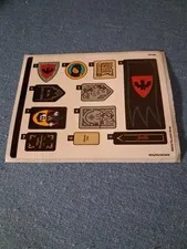 LEGO Sticker Sheet 10114792 for Set 910049 Adventure in Transylvania Castle NEW