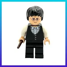LEGO Harry Potter Yule Ball Vest and Bow Tie Minifigure Retired 2011