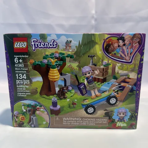 NEW LEGO 41363 Friends Mia's Forest Adventure Brand Damaged Box